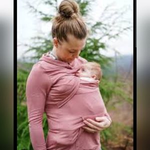 Latched mama cloud nursing hoodie -size1x- rosewood color - new in bag with tags